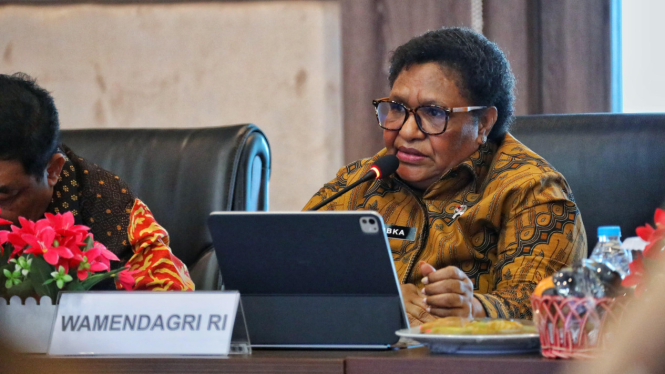 Wakil Menteri Dalam Negeri (Wamendagri), Ribka Haluk