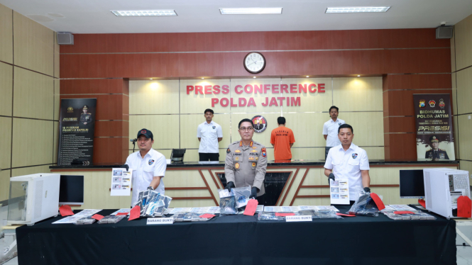 Foto Kabis Humas Polda Jatim (Kombes Jules) Dok:Istimewa