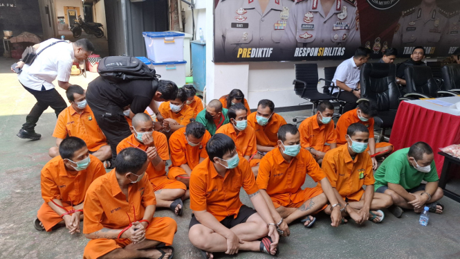 Tersangka kasus narkoba