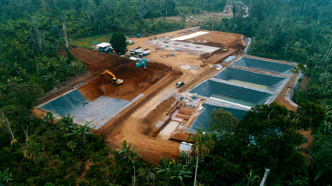 Pembangkit Listrik Tenaga Panas Bumi Pertamina di Lampung