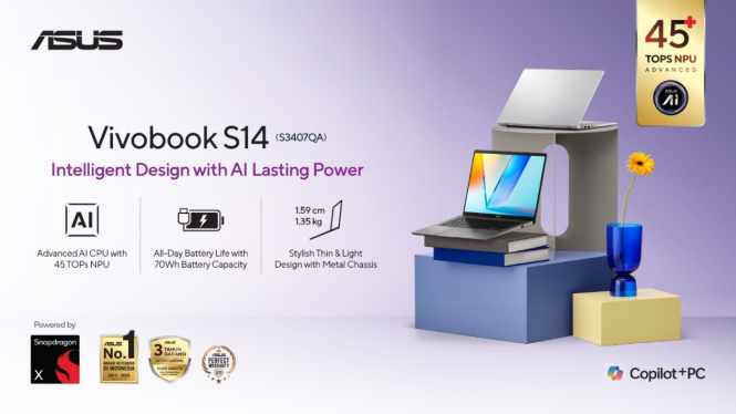 ASUS Vivobook S14 (S3407QA)