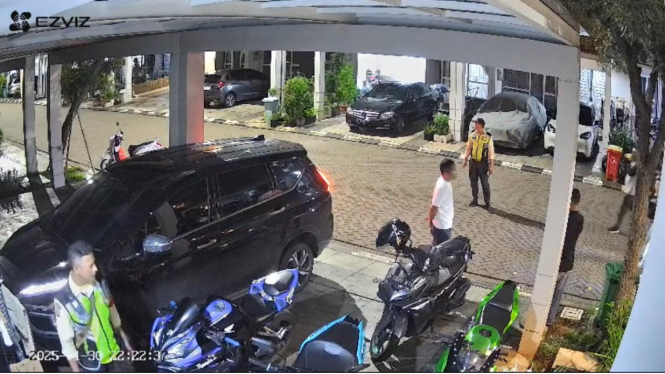 Rekaman CCTV Saat Jaminan Mobil Milik Pelaku Diambil Secara Paksa