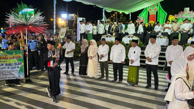 Pawai 1 Muharram 1447 H di Kalteng
