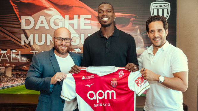 Paul Pogba gabung AS Monaco