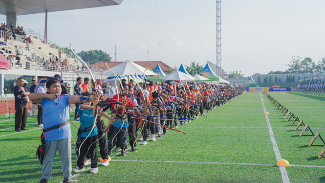 Kejurnas Panahan Junior 2025 Pecahkan Rekor Peserta