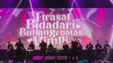 Konser Firasat Bidadari Bukan Sebatas Mimpi di Balai Sarbini Jakarta