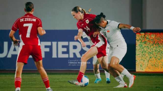 Timnas Indonesia Putri vs Kirgistan