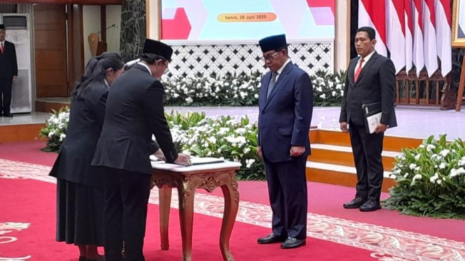 Gubernur DKI Jakarta, Pramono Lantik 100 Pejabat Fungsional