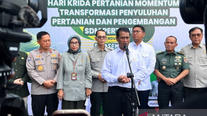 Menteri Pertanian Andi Arman Sulaiman.