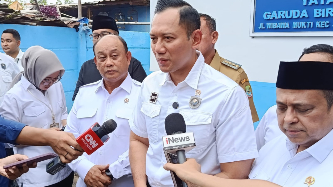 Menko AHY Resmikan Dapur MBG Jatiasih, Bekasi pada Senin 30 Juni 2025. (Istimewa)