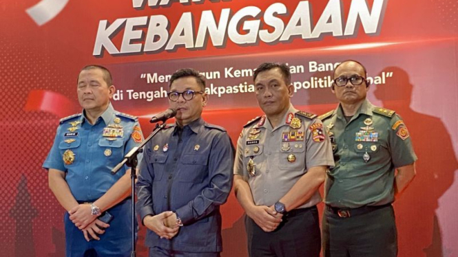 Gubernur Lemhanas, Ace Hasan Syadzily (kedua dari kiri)