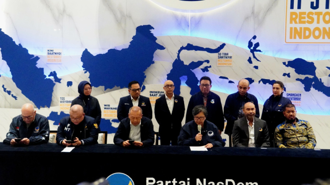 DPP Partai NasDem turut memberikan respon atas putusan MK soal Pemilu tahun 2029 dipidah. (Ist)