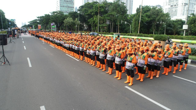 DLH kerahkan ribuan petugas kebersihan (dok. istimewa)