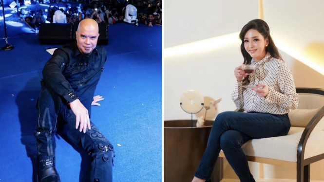 Ahmad Dhani dan Maia Estianty.