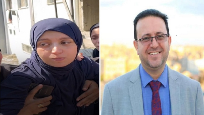 Lubna Sultan, putri dari Direktur RS Indonesia di Gaza Dr Marwan al Sultan 