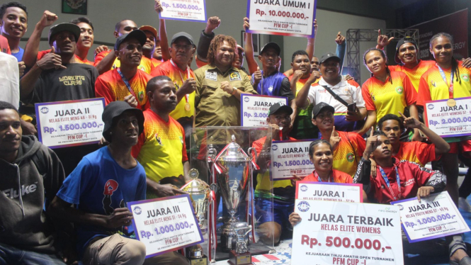 Riuh PFM Cup I di Sorong, Pejabat Nasional hingga Daerah Tumpah Ruah