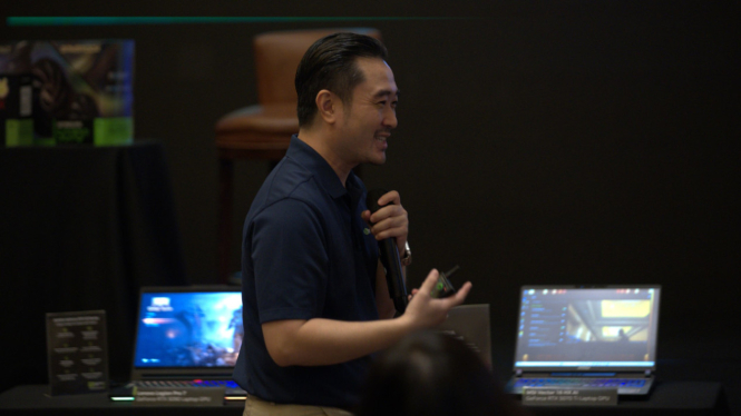Consumer Business Lead NVIDIA Indonesia, Adrian Lesmono.