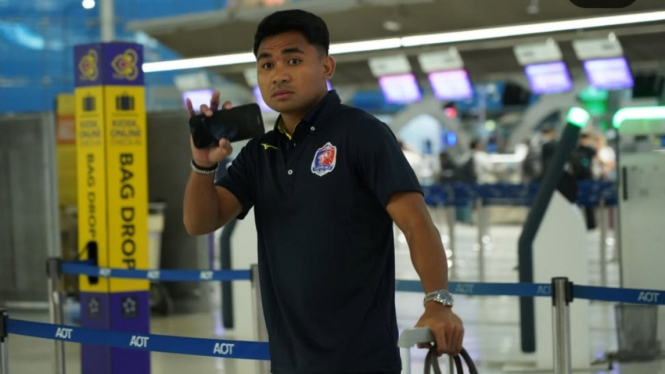 Pemain Port FC Asnawi Mangkualam