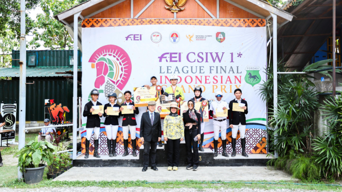 DInov juara di FEI CSIW 1 Indonesia Grand Prix