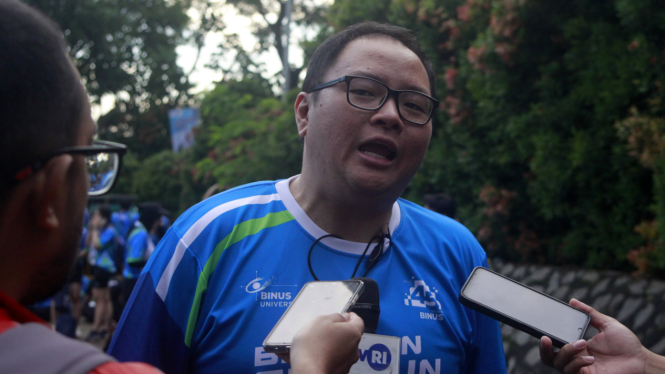 Martinus Yopie Adriono Kutohardjo Ketua Panitia Binusian Fun Run 2025