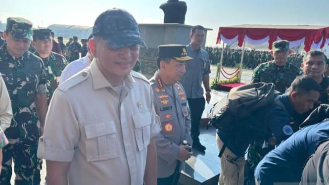  Menteri Pertahanan Sjafrie Sjamsoeddin