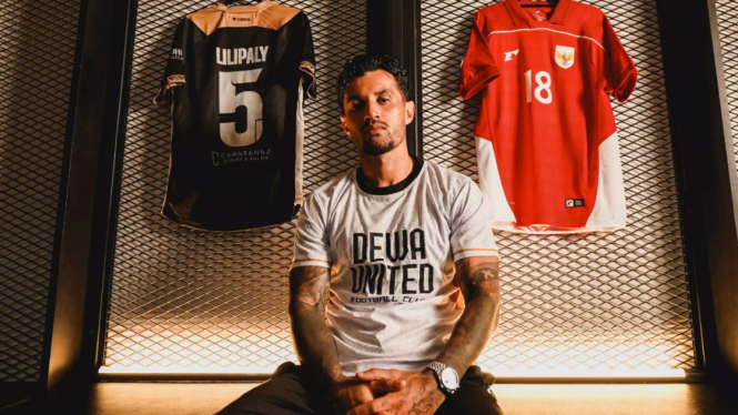 Stefano Lilipaly bergabung dengan Dewa United