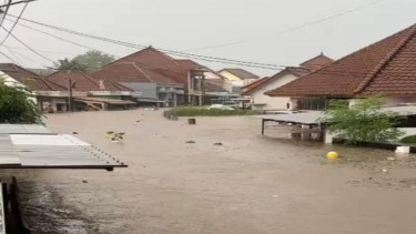 Banjir di Kota Mataram, NTB, Minggu, 6/7