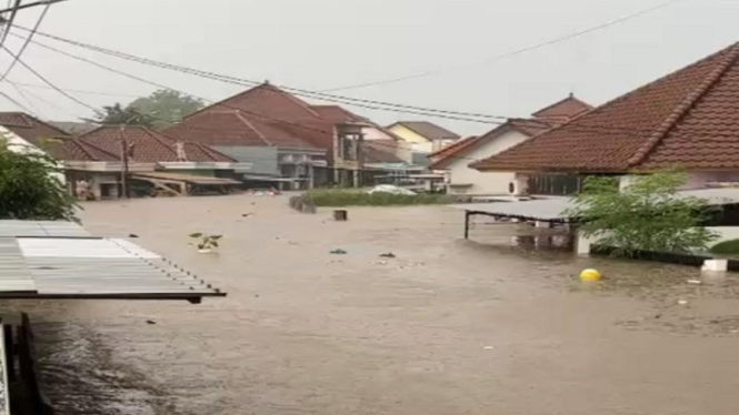 Banjir di Kota Mataram, NTB, Minggu, 6/7