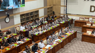 Rapat Dengan Pendapat (RDP) Komisi III DPR dengan Polri