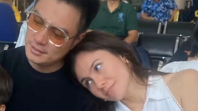 Baim Wong dan Wulan Guritno.