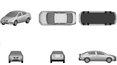 Sedan baru mirip Nissan Almera didaftarkan di Indonesia