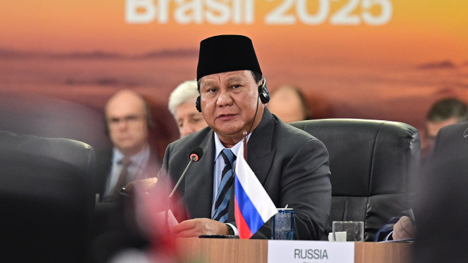 Presiden RI Prabowo Subianto di KTT BRICS di Rio de Janeiro, Brasil (sumber foto: Muchlis Jr - Biro Pers Sekretariat Presiden)