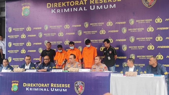 Polisi merilis kasus pembunuhan notaris