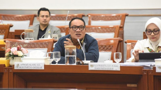 Anggota Komisi VIII DPR RI dari Fraksi Partai Golkar, Aprozi Alam.