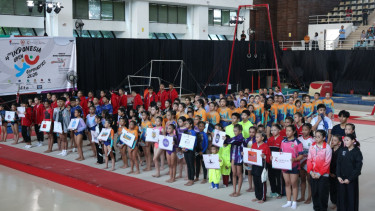 1.372 Atlet Ramaikan Indonesia Open Gymnastics 2025