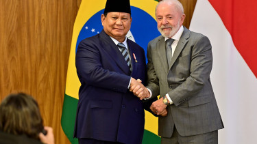 Presiden RI Prabowo Subianto dan Presiden Brasil Luiz Inácio Lula da Silva (sumber foto: Muchlis Jr - Biro Pers Sekretariat Presiden)