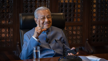 Mantan Perdana Menteri Malaysia Dr Mahathir Mohamad