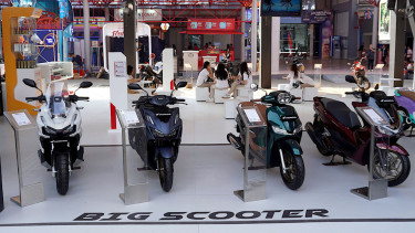 Booth Wahana Honda di JFK 2025