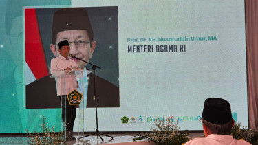 Menteri Agama Nasaruddin Umar