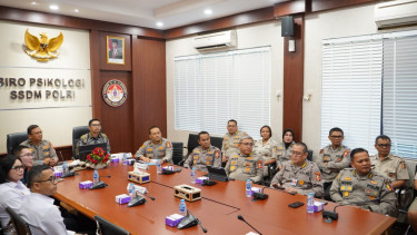 Tim Kompolnas Awards mengunjungi SSDM Polri
