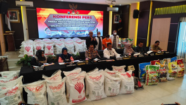 Polda Jateng tangkap pelaku gula oplosan di Banyumas Jawa Tengah