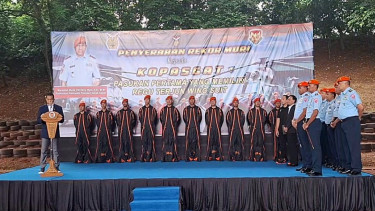 Pasukan khusus Wingsuit Kopasgat TNI AU raih Rekor MURI