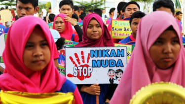 Kampanye “Stop Pernikahan Usia Anak” 