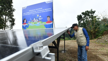 Pertamina melalui program DEB hadir di Desa Besakih Bali