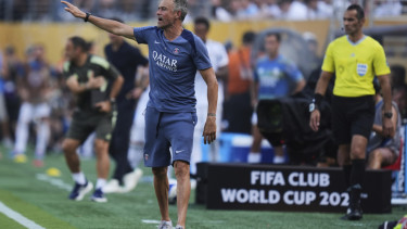 Pelatih PSG, Luis Enrique