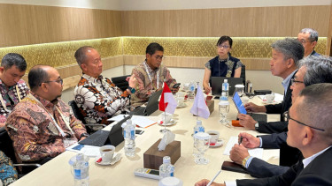 Menperin Agus Gumiwang Kartasasmita melakukan pertemuan dengan Suzuki di Jepang.