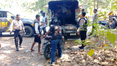 Polisi Gerebek Judi Sabung Ayam di Kupang