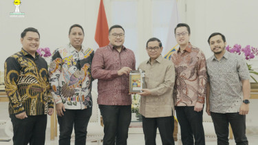 HIPMI Jaya bersama Gubernur DKI Jakarta Pramono Anung