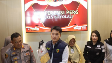 Polisi merilis kasus dugaan kekerasan terhadap anak di Boyolali
