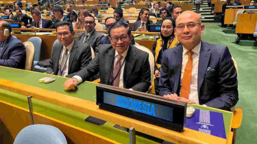 Gubernur DKI Jakarta, Pramono Anung Hadiri Forum PBB